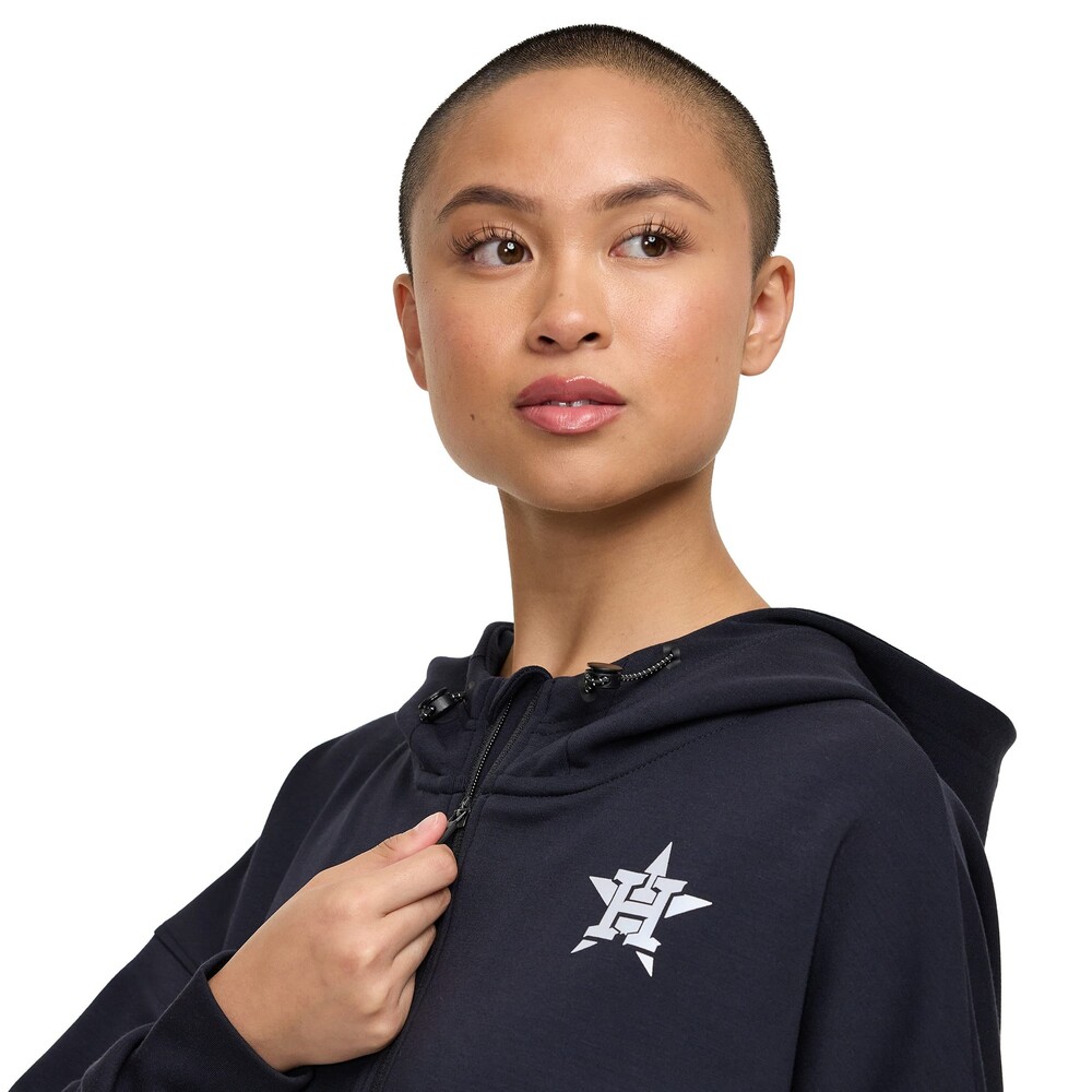 New Era Houston Astros Active Women's Full-Zip Hoodie - Size XS